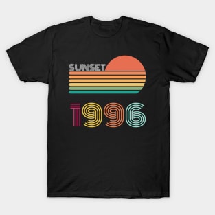 Sunset Retro Vintage 1996 T-Shirt